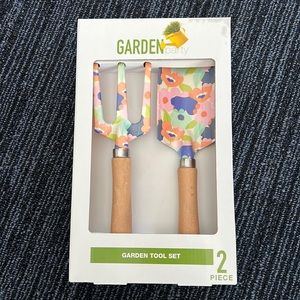 Garden party garden tool set flower pattern